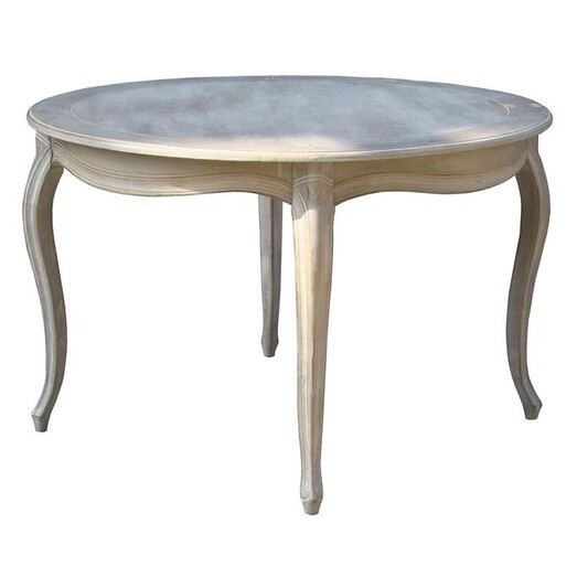 Picture of Sabine Wooden Round Table Beech White Wash Emporium Oggetti