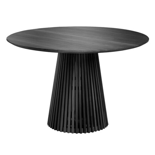 Picture of Saffi Timber Dining Table Wood Black Vida & Co.