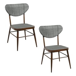 Picture of Sammy Set of 2 Outdoor Dining Chairs Aluminium Assorted E-living