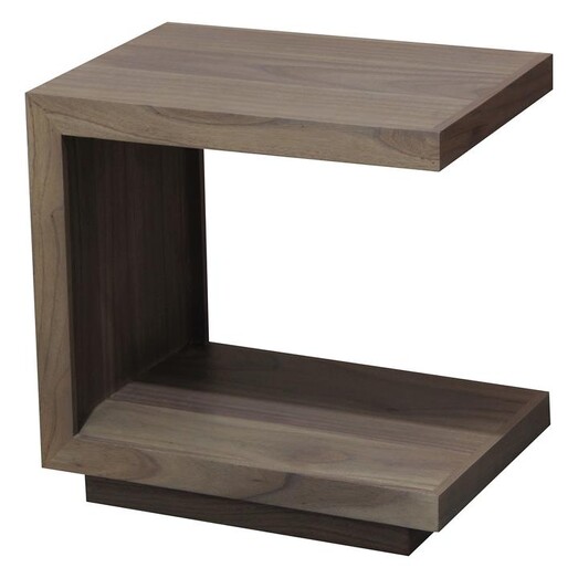 Picture of Sanscha C-Style Side Table Solid Wood Latte Kayu Estate
