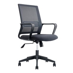Picture of Santiago Mesh Office Chair Fabric Black Urban Orb