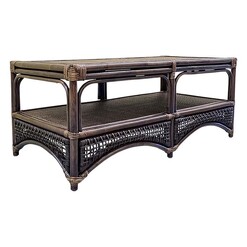 Picture of Santiago Rattan Coffee Table Tobacco Searles Homewares