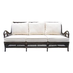 Picture of Santiago Rattan Sofa Tobacco Searles Homewares