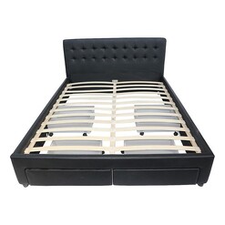 Picture of Sarala Bed Faux Leather Assorted HEQS