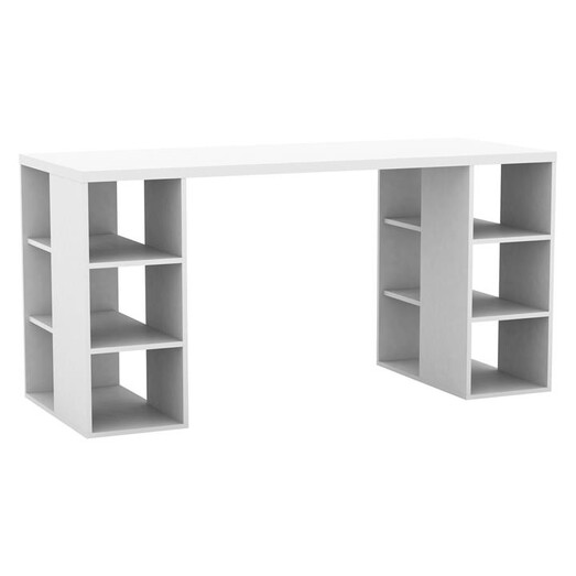 Picture of Savana Office Desk, White MDF Meubilair Picture of Savana Office Desk, White MDF Meubilair
