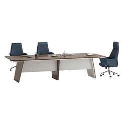 Picture of Sawyer 3.2M Boardroom Table in Beige by Iniko