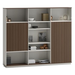 Picture of Sawyer Display Unit in Beige by Iniko