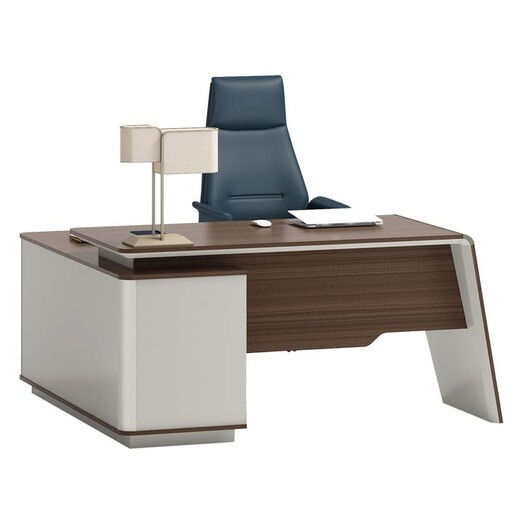 Picture of Sawyer Executive Desk with Return Size 140cm in Beige by Iniko
