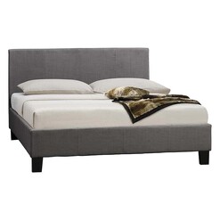 Picture of Scotton Queen Bed, Grey Fabric Rothbury Home
