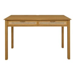 Picture of Seabrook Rattan & Wood Writing Desk Natural j.elliot HOME