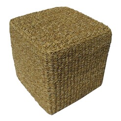 Picture of Seagrass Ottoman Natural Fibre Artisan Homewares