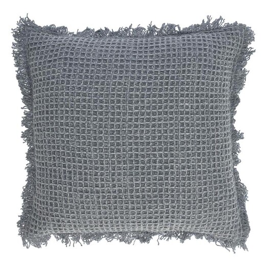 Picture of Seaton Cushion in Grey by Vida & Co.