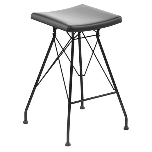 Picture of Semmias Bar Stool Metal Black Living by Design Picture of Semmias Bar Stool Metal Black Living by Design