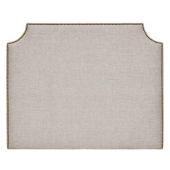 Picture of Serena Scalloped Queen Bed Head Fabric Assorted CAFE Lighting & Living