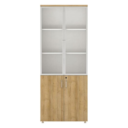 Picture of Sereniti Bookcase MDF Kaldi Wood/White Iniko
