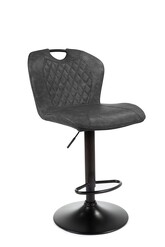 Picture of Set of 2 Alpha Fabric Bar Stool - Black