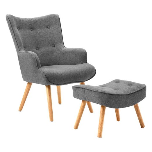 Picture of Seydour Armchair & Ottoman Set Fabric Assorted Resort Living