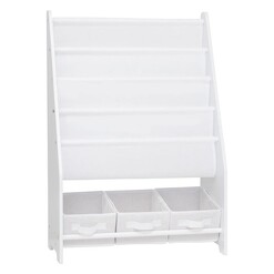 Picture of Shay Kids' Bookcase MDF White Meubilair