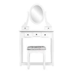 Picture of Sheila 2-Piece Dressing Table MDF White Resort Living