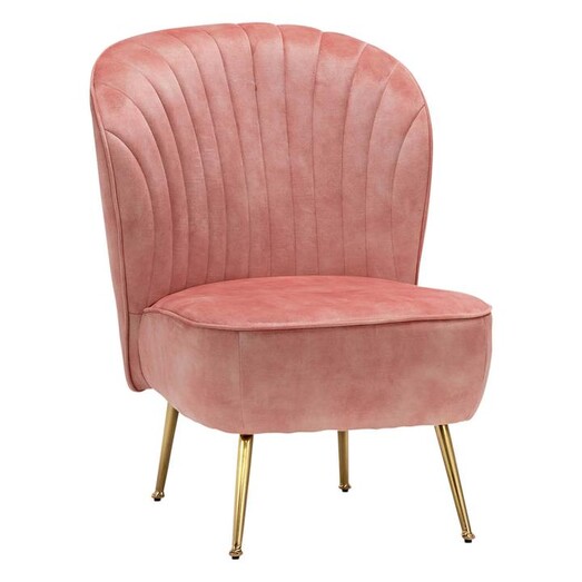 Picture of Shell Velvet Armchair Assorted Eastern Warehouse