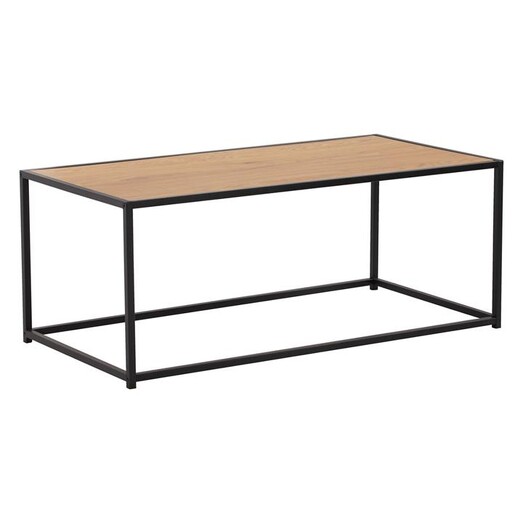 Picture of Sheppard Metal Coffee Table Black/Natural Iniko Picture of Sheppard Metal Coffee Table Black/Natural Iniko
