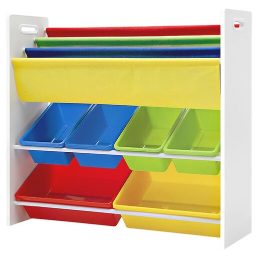 Picture of Shimi Kids' Bookshelf MDF Yellow/Green/Blue Big Fun Club