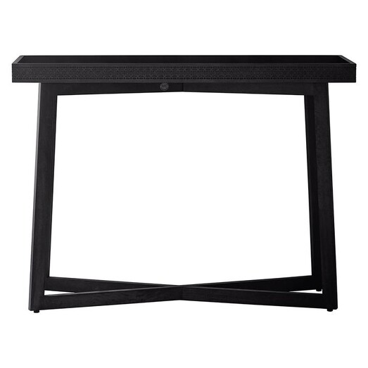 Picture of Shirley Console Table, Black Wood Black Charcoal Castle Road Interiors
