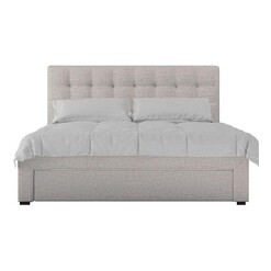 Picture of Shogun Fabric Bed Frame with Storage Drawers Assorted Regal Royal Design