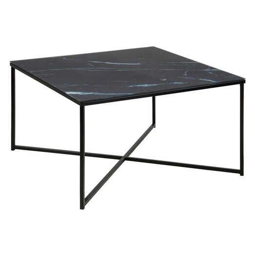Picture of Shonto Square Coffee Table Glass Black Iniko