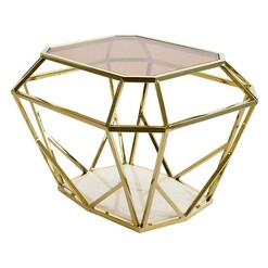 Picture of Sien Coffee Table Metal Gold D&D Design