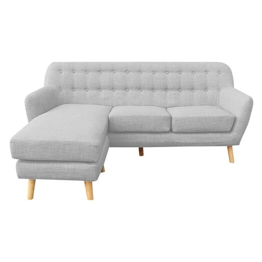 Picture of Silia 3-Seater Right Chaise Sofa Linen Assorted Unique Home