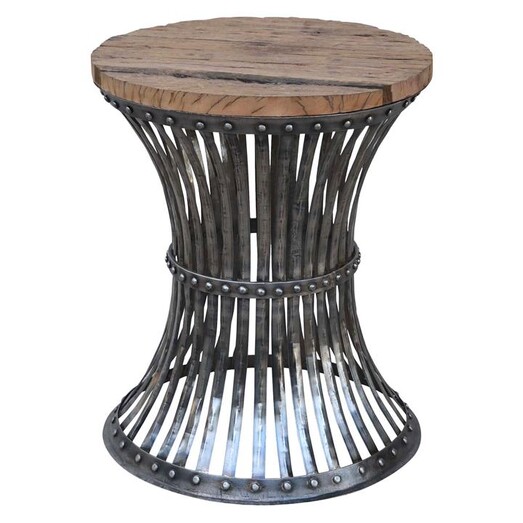 Picture of Simonson Stool Metal Brown/Black Phil Bee Interiors