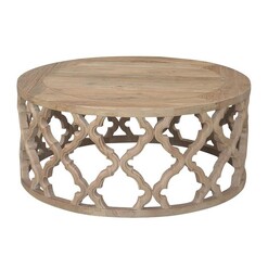 Picture of Sirah Timber Coffee Table in Natural by Jac Home Living
