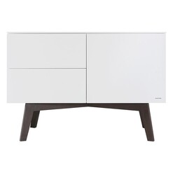 Picture of Sixties Chest of Drawers Wood White/Dark Pine Kidsmill