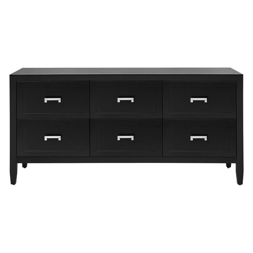 Picture of Soloman Chest of Drawers, Black MDF CAFE Lighting & Living Picture of Soloman Chest of Drawers, Black MDF CAFE Lighting & Living
