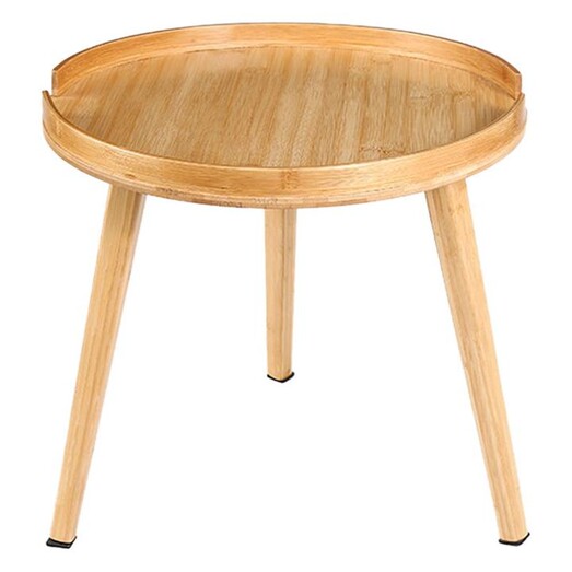 Picture of Sommer Bamboo Side Table in Natural by LiFETCH