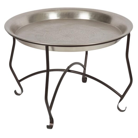Picture of Sophina Tray Coffee Table Metal Silver/Black Casa Uno