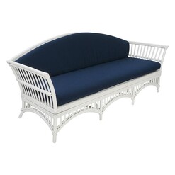Picture of Sorina 3 Seater Rattan Sofa in Blue by Mise En Scene