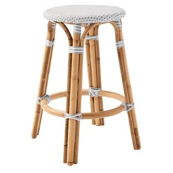 Picture of Sorrento Rattan Backless Bar Stool Assorted Abide Interiors