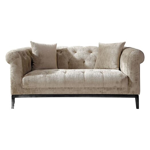 Picture of Sparrow Velvet 2 Seater Sofa Champagne Future Classics Furniture