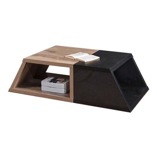 Picture of Spence Low Coffee Table MDF Mahogany/Black Iniko
