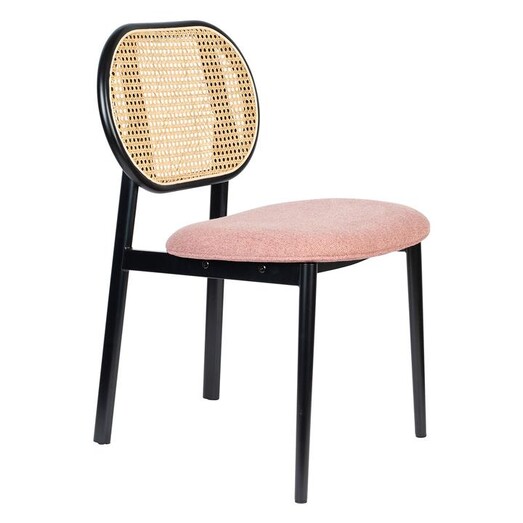 Picture of Spike Rattan Back Dining Chair Assorted Zuiver