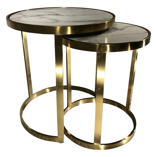 Picture of Splendour Side Table (Set of 2) Metal Assorted Future Classics Furniture