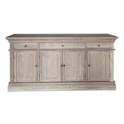 Picture of St James Oak Sideboard in Whitewash by Jac Home Living
