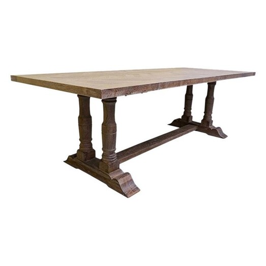 Picture of St Kitz Oak Dining Table in Natural by Searles Homewares Picture of St Kitz Oak Dining Table in Natural by Searles Homewares