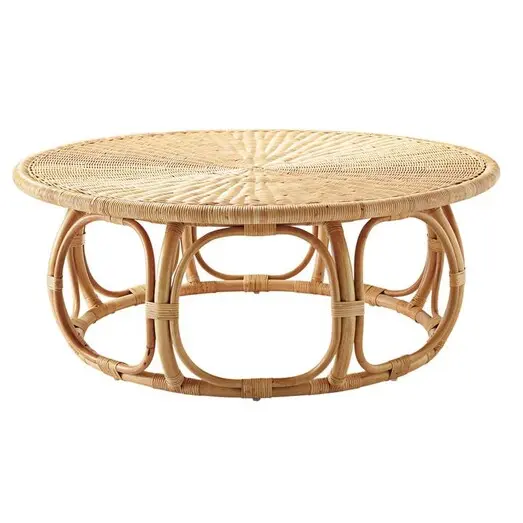 Picture of St. Lucia Rattan Coffee Table Natural Abide Interiors