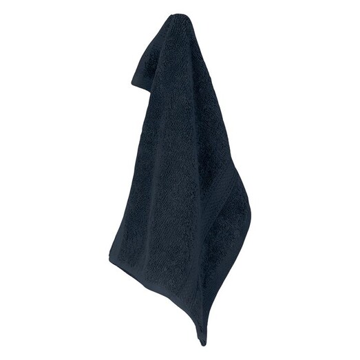 Picture of St Regis Collection Face Washer in Navy Blue by Algodon