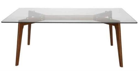 Picture of Stad Rectangular Coffee Table - Walnut Picture of Stad Rectangular Coffee Table - Walnut