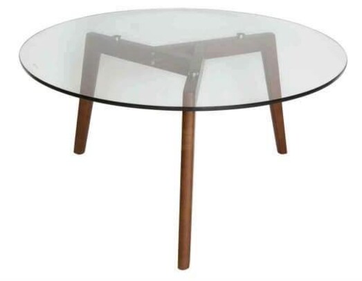 Picture of Stad Round Coffee Table - Walnut Picture of Stad Round Coffee Table - Walnut