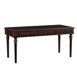 Picture of Stanford 3-Drawer Study Writing Manager Office Desk 160cm - Walnut